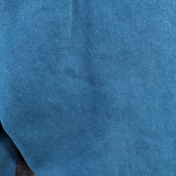 Wrangler Men's Denim Jeans Solid Blue 32x31 5-Pocket 100% Cotton - Picture 8 of 13